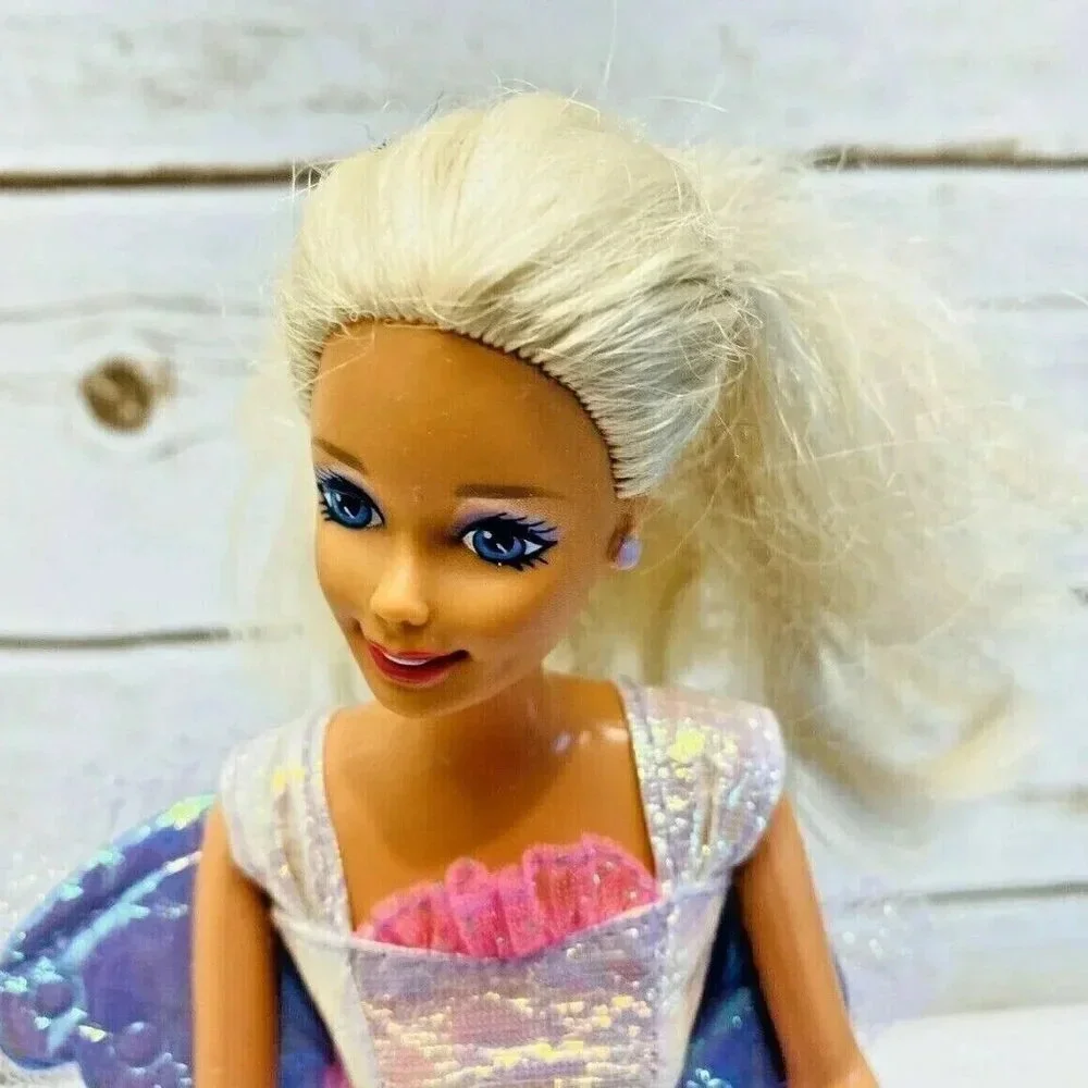 MATTEL BARBIE Blond Hair Blue Eyes Butterfly Outfit 12